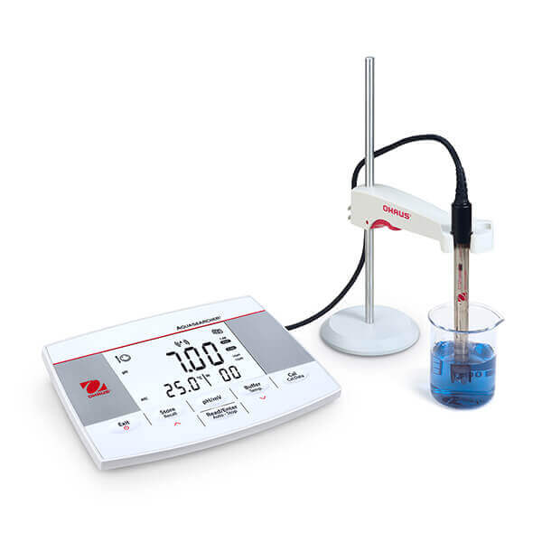 MEDIDOR DE PH DE MESA EN KIT OHAUS 30589821 AB23PH-F AQUASEARCHER PARÁMETROS PH/ORP/TEMPERATURA