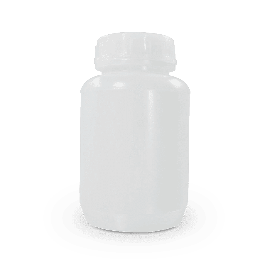 BOTELLA DE PLÁSTICO CON BOCA ANCHA ESLAB BAN117 - Mercalab