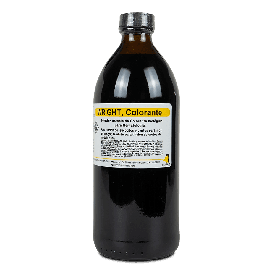 COLORANTE WRIGHT POLÍCROMA GOLDEN BELL 64000 PARA HEMATOLOGÍA - Mercalab