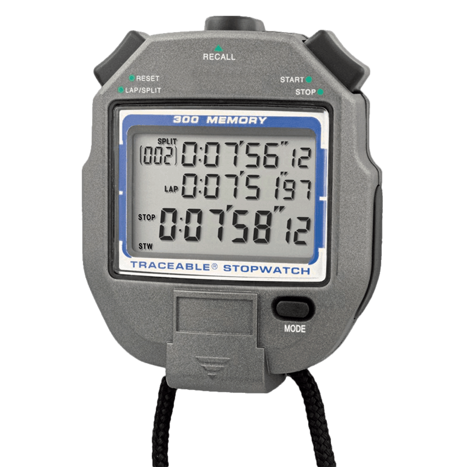 Cronómetro Industrial 300 Memorias Traceable 1052CC – Mercalab