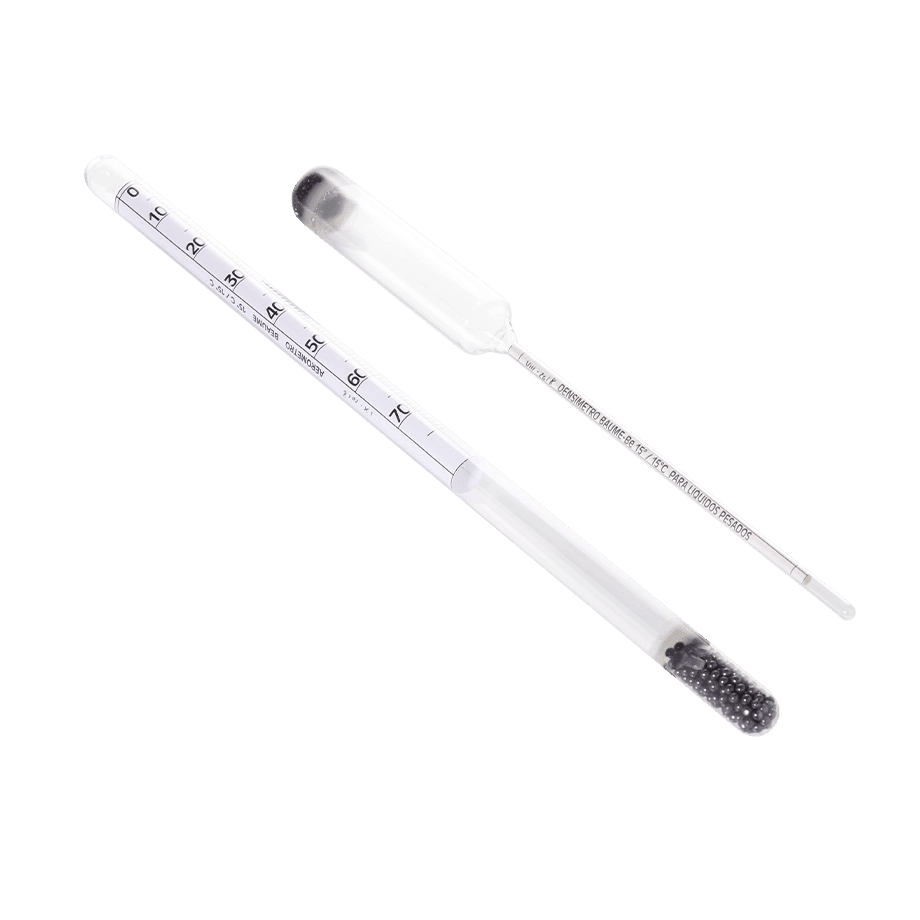 Densimetro Salamoia 0-25° Bé - Misuratore Salinità Per Alimenti E Conserve - Foto 5