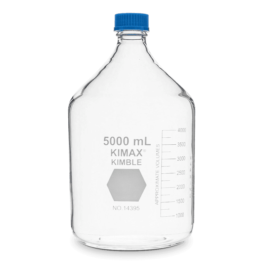 FRASCO DE LABORATORIO CON TAPA GL 45 KIMAX 14395/14399 PARA CULTIVO - Mercalab