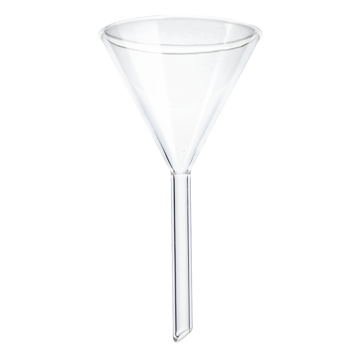 EMBUDO DE LABORATORIO CÓNICO CON TALLO CORTO GLASSCO