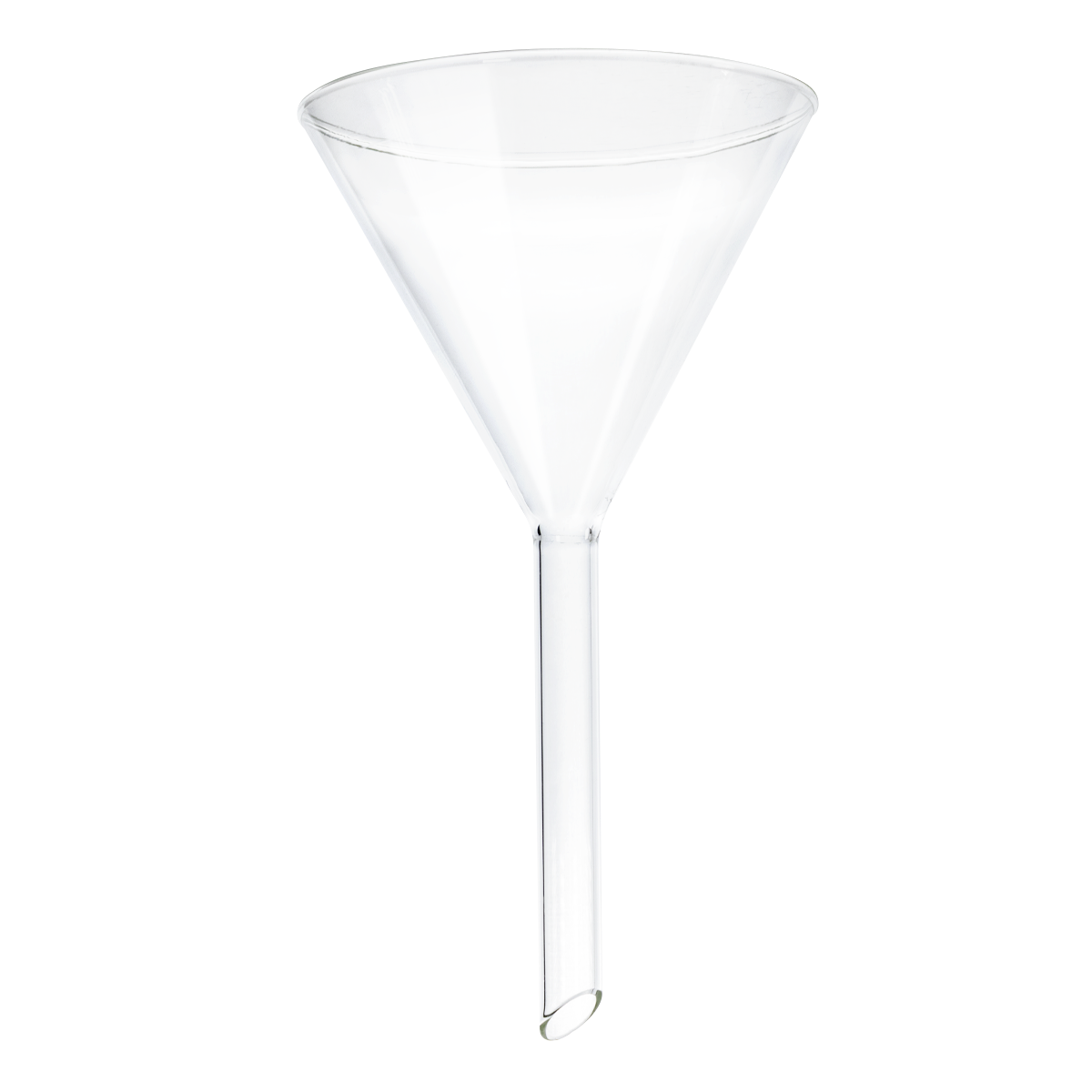 EMBUDO DE LABORATORIO CÓNICO CON TALLO CORTO GLASSCO