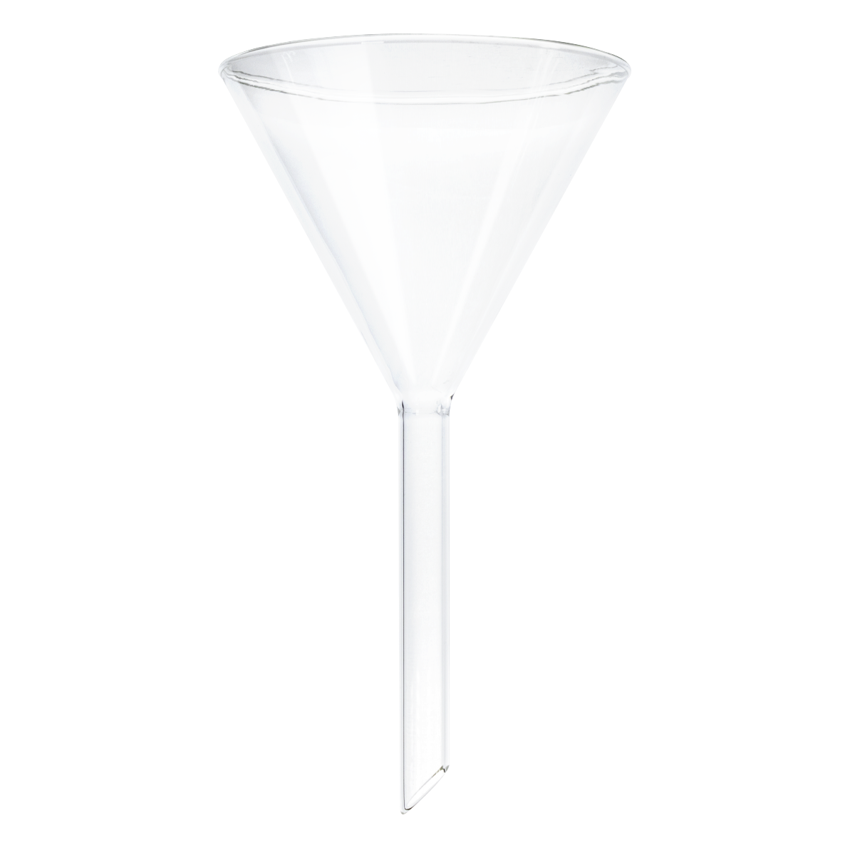 EMBUDO DE LABORATORIO CÓNICO CON TALLO CORTO GLASSCO