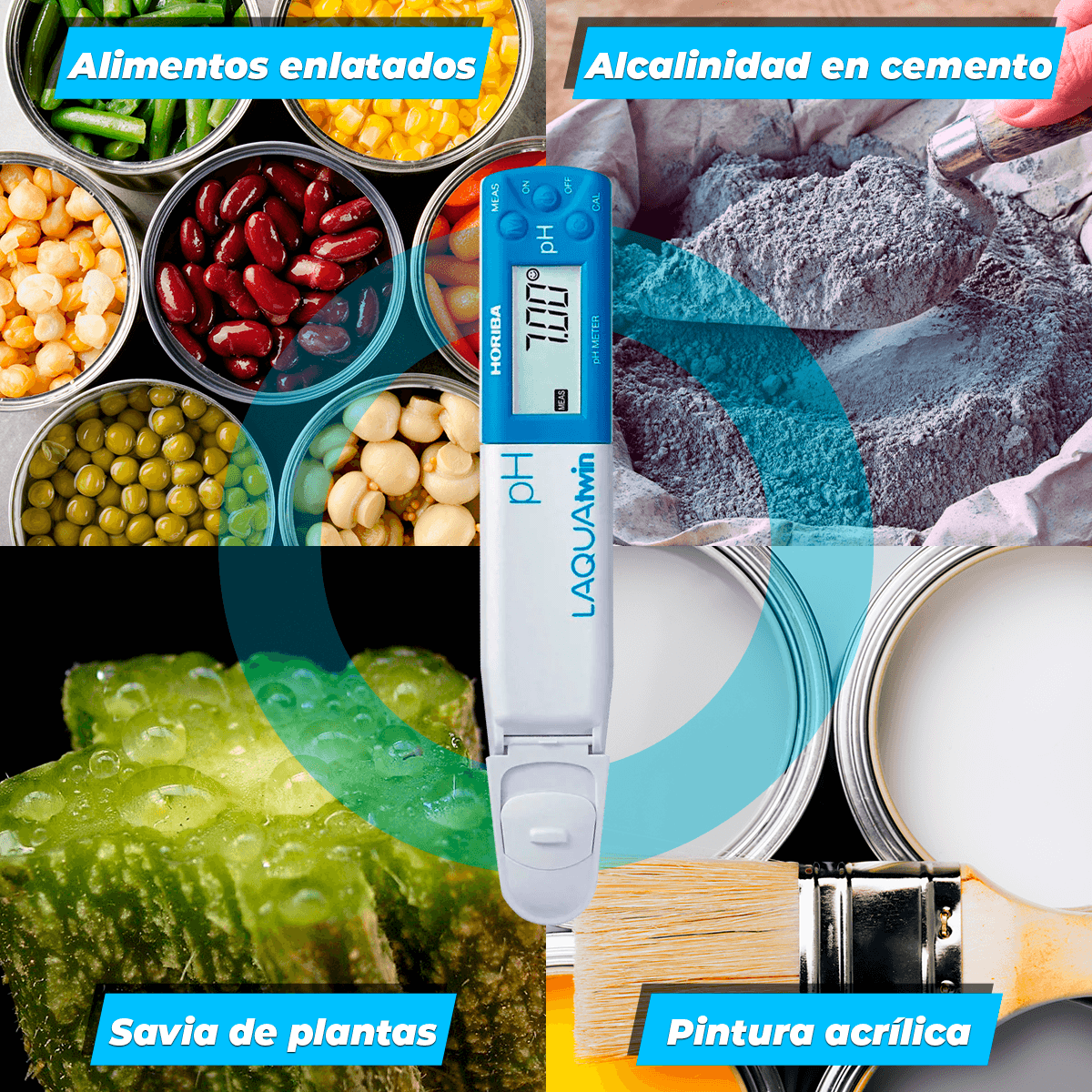 MEDIDOR DE PH DE BOLSILLO HORIBA pH LAQUATWIN - Mercalab