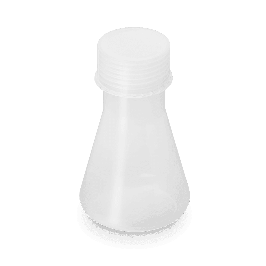 MATRAZ ERLENMEYER CON TAPA DE ROSCA POLYLAB DE POLIPOPRILENO AUTOCLAVABLE - Mercalab