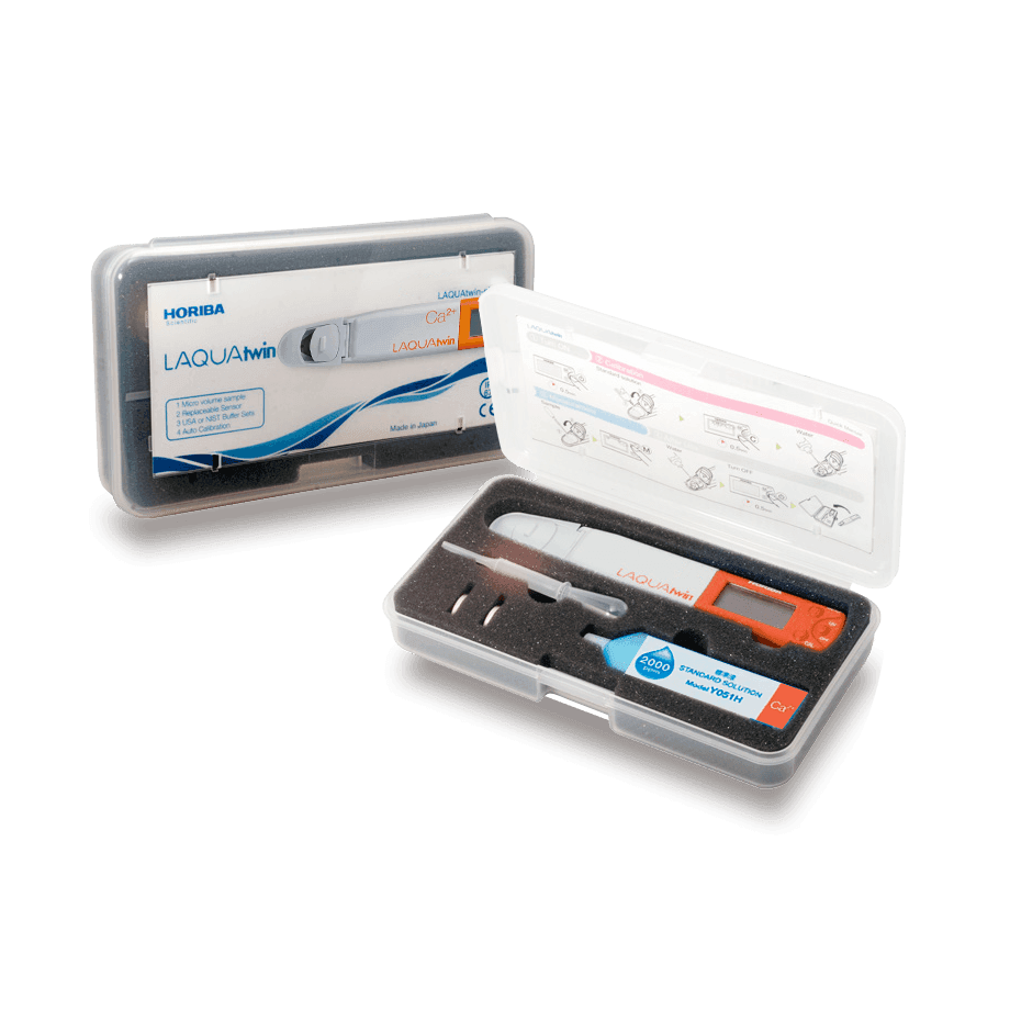 MEDIDOR DE ION SELECTIVO DE BOLSILLO CALCIO HORIBA 3200689161 CA-11 LAQUATWIN - Mercalab