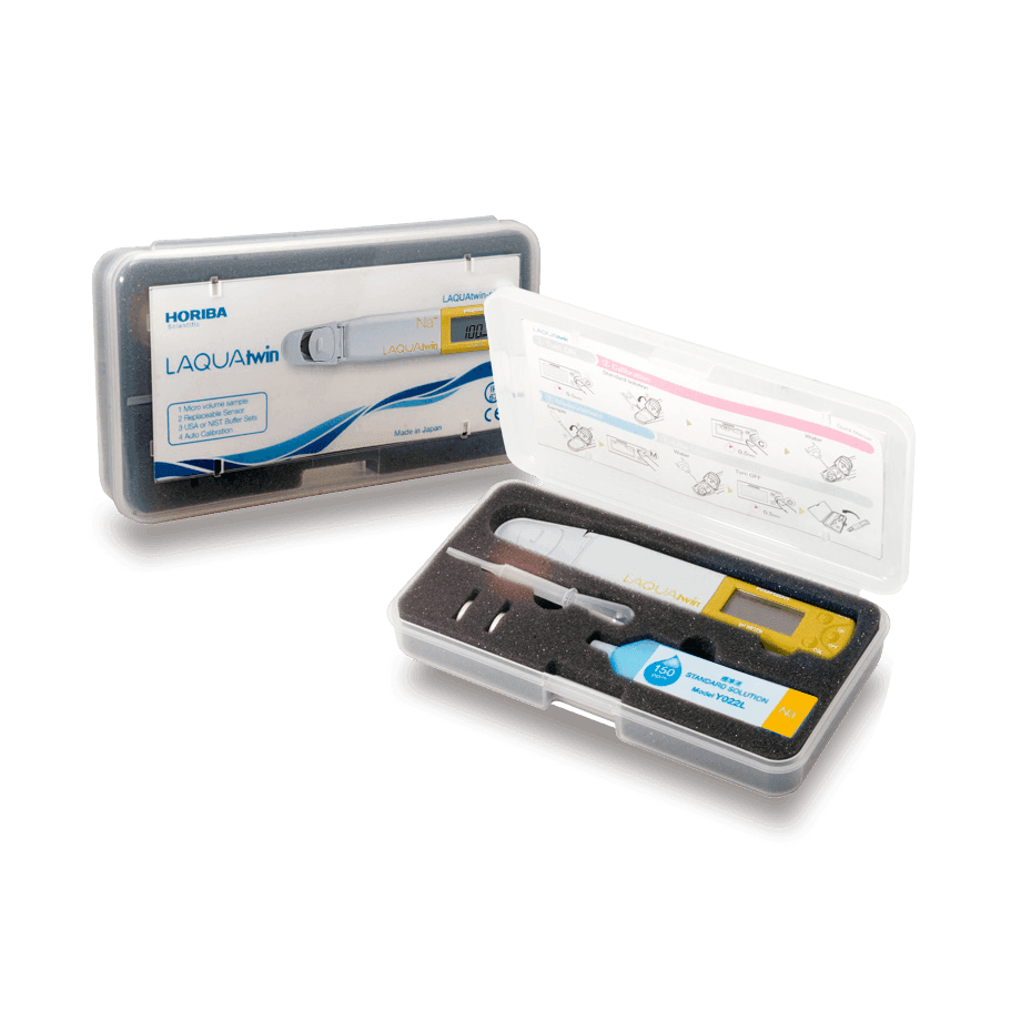 MEDIDOR DE ION SELECTIVO DE BOLSILLO SODIO HORIBA 3200689159 NA-11 LAQUATWIN - Mercalab