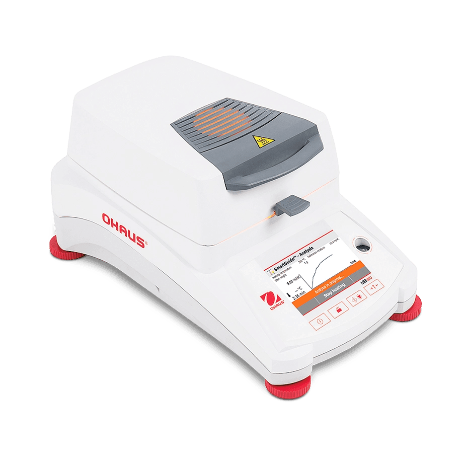 TERMOBALANZA HALÓGENA OHAUS 30246943 MB120 CAPACIDAD 120 G Y SENSIBILIDAD 0.01 % 0.001 G - Mercalab