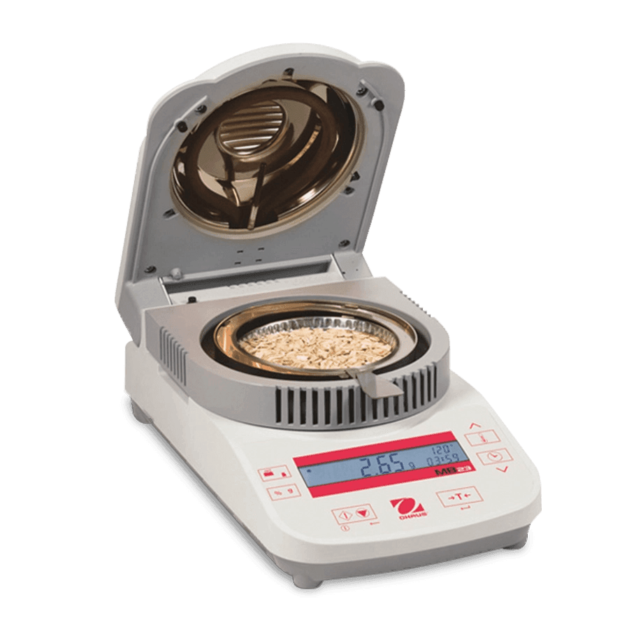 TERMOBALANZA INFRARROJA OHAUS 80252470 MB23 CAPACIDAD 110 G Y SENSIBILIDAD 0.1 % 0.01 G - Mercalab