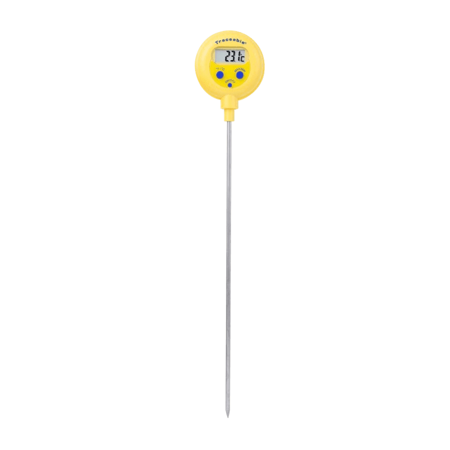 TERMÓMETRO DIGITAL DE VÁSTAGO CERTIFICADO TRAZABLE A NIST TRACEABLE CC4371 LOLLIPOP A PRUEBA DE AGUA - Mercalab