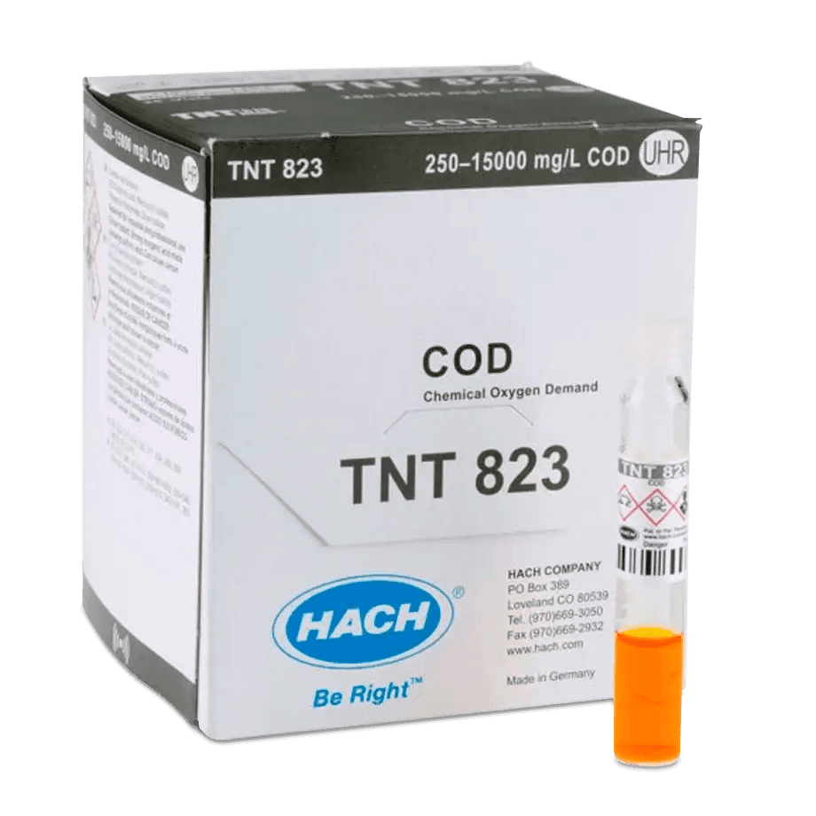 SUMINISTROS VIALES PARA DQO TNTPLUS RANGO ALTO HACH TNT823 - Mercalab