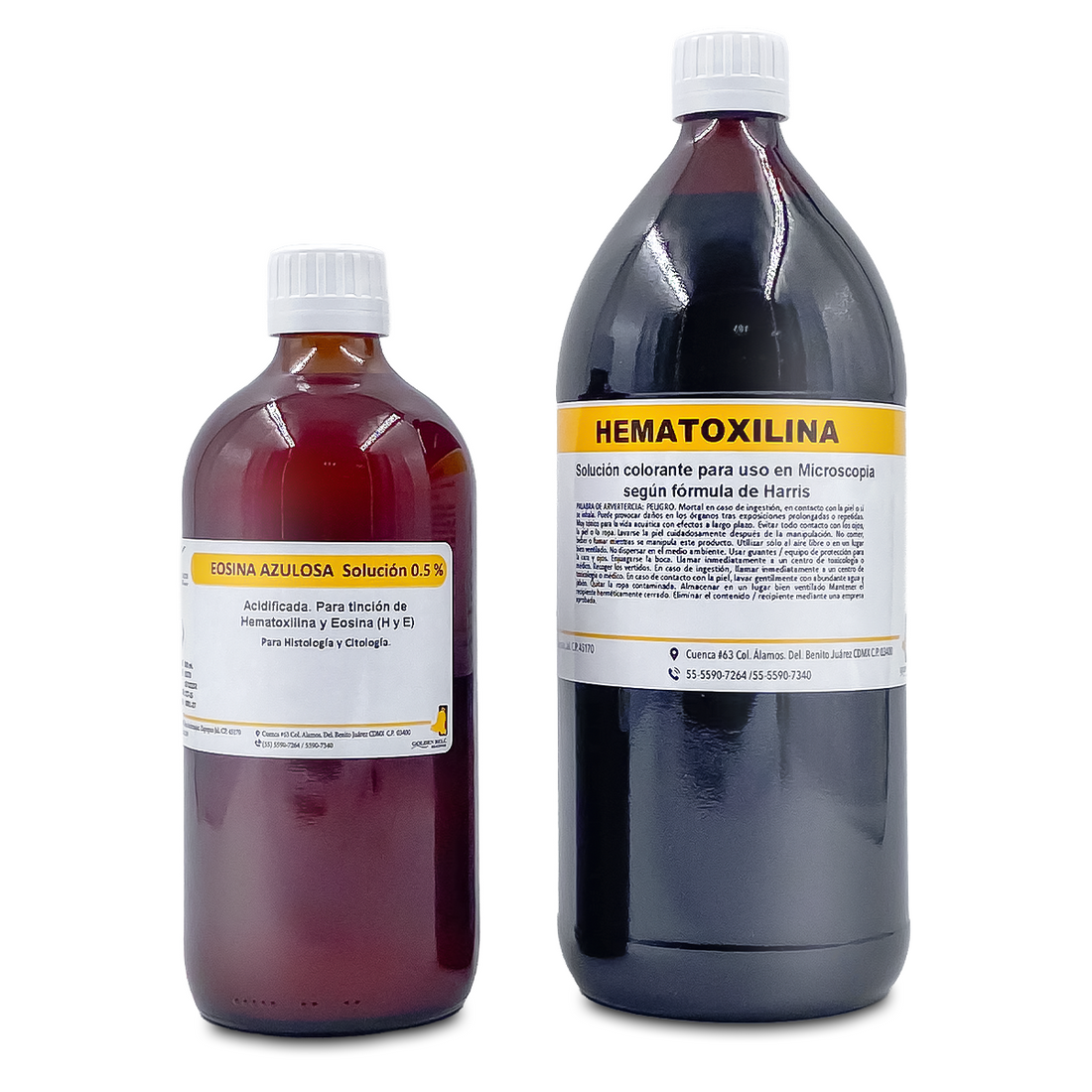 Kit Tinción de Hematoxilina y Eosina (H&E) Golden Bell