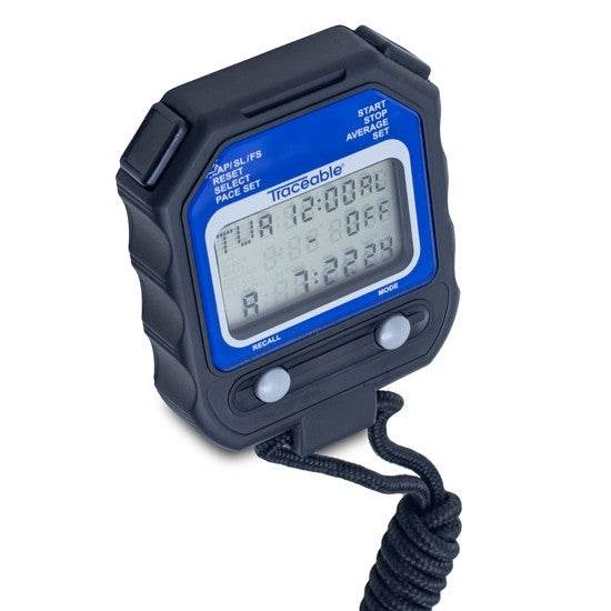 CRONÓMETRO DIGITAL CON 3 LÍNEAS Y CERTIFICADO TRAZABLE A NIST TRACEABLE CC1025 - Mercalab