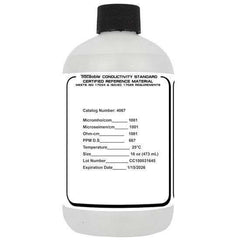 SOLUCIÓN ESTÁNDAR DE CONDUCTIVIDAD CON CERTIFICADO TRAZABLE A NIST TRACEABLE - Mercalab