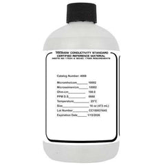 SOLUCIÓN ESTÁNDAR DE CONDUCTIVIDAD CON CERTIFICADO TRAZABLE A NIST TRACEABLE - Mercalab