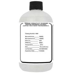 SOLUCIÓN ESTÁNDAR DE CONDUCTIVIDAD CON CERTIFICADO TRAZABLE A NIST TRACEABLE - Mercalab