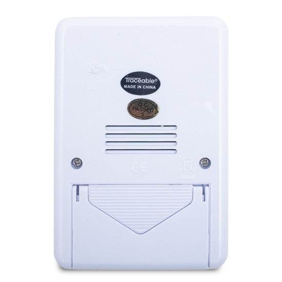 HIGRÓMETRO CON TERMÓMETRO (TERMOHIGRÓMETRO) DIGITAL CON CERTIFICADO TRAZABLE A NIST TRACEABLE CC4096 - Mercalab