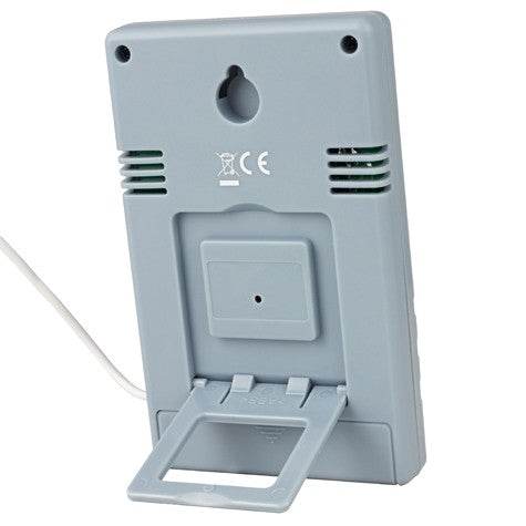 HIGRÓMETRO CON TERMÓMETRO (TERMOHIGRÓMETRO) DIGITAL CON SONDA Y CERTIFICADO TRAZABLE A NIST TRACEABLE CC4154 RANGOS 0.0 A 60.0 °C/5 A 95 % HR - Mercalab
