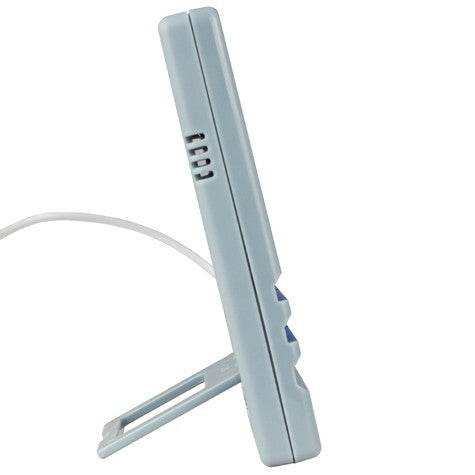 HIGRÓMETRO CON TERMÓMETRO (TERMOHIGRÓMETRO) DIGITAL CON SONDA Y CERTIFICADO TRAZABLE A NIST TRACEABLE CC4154 RANGOS 0.0 A 60.0 °C/5 A 95 % HR - Mercalab