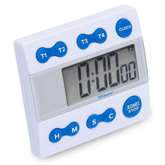 TIMER (TEMPORIZADOR) DIGITAL DE 4 CANALES CON CERTIFICADO TRAZABLE A NIST TRACEABLE CC5004 - Mercalab