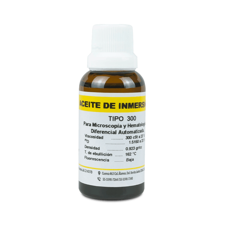 ACEITE DE INMERSIÓN TIPO 300 GOLDEN BELL 80100 - Mercalab
