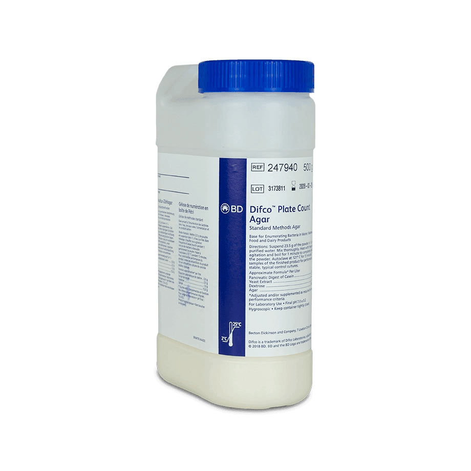AGAR CUENTA EN PLACA 500 G BD DIFCO 247940 - Mercalab