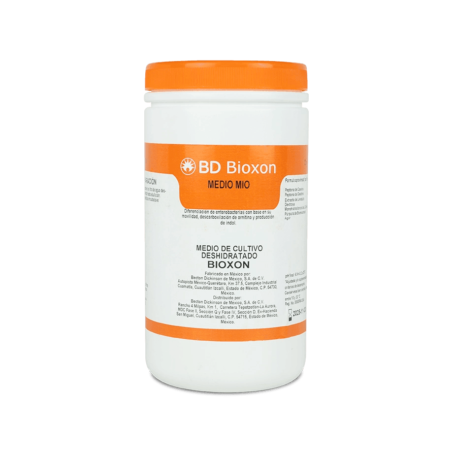 Bioxon Medio MIO | Identificación de Enterobacterias | Bioxon BD – Mercalab
