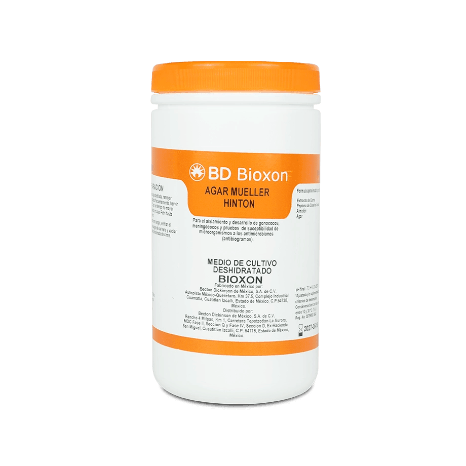 Bioxon Agar Mueller Hinton | Para Antibiogramas | BD Bioxon – Mercalab