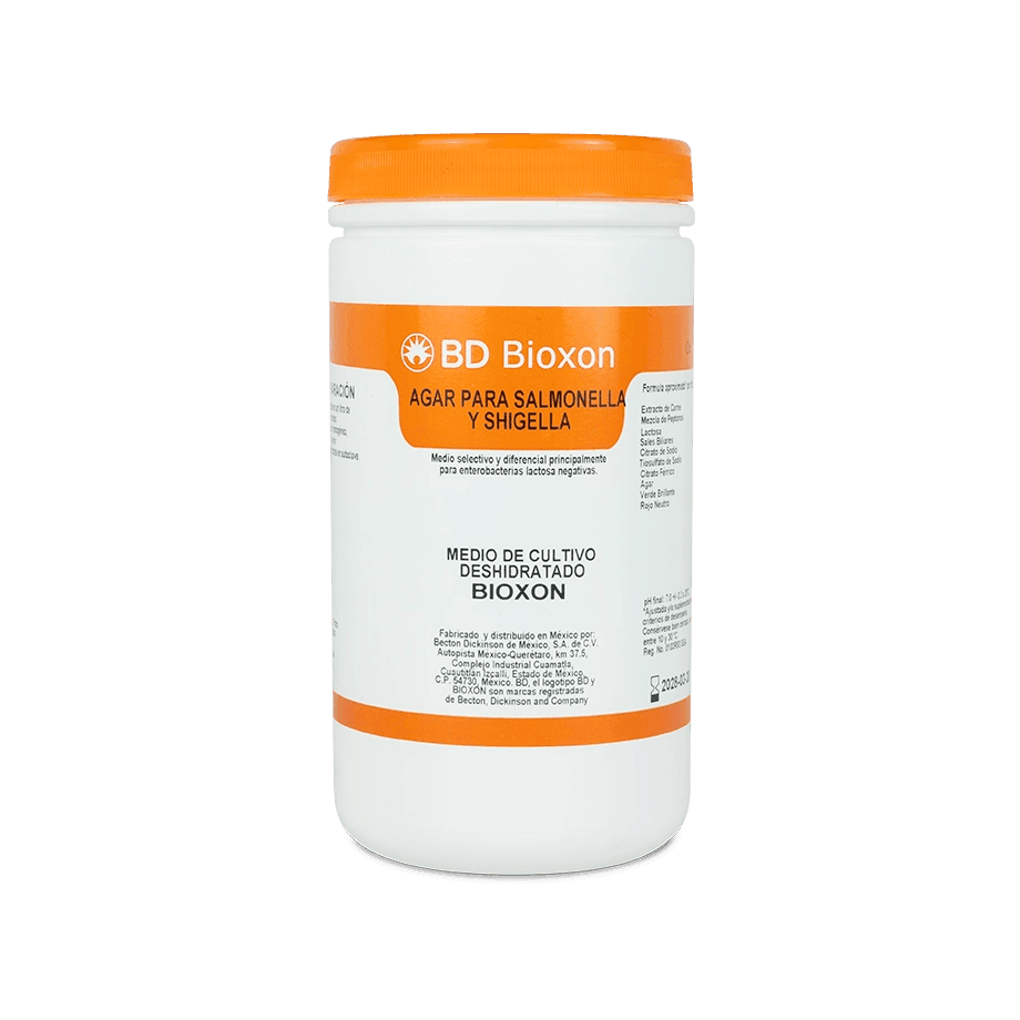 AGAR SALMONELLA Y SHIGELLA 450 G BD BIOXON 214400 - Mercalab