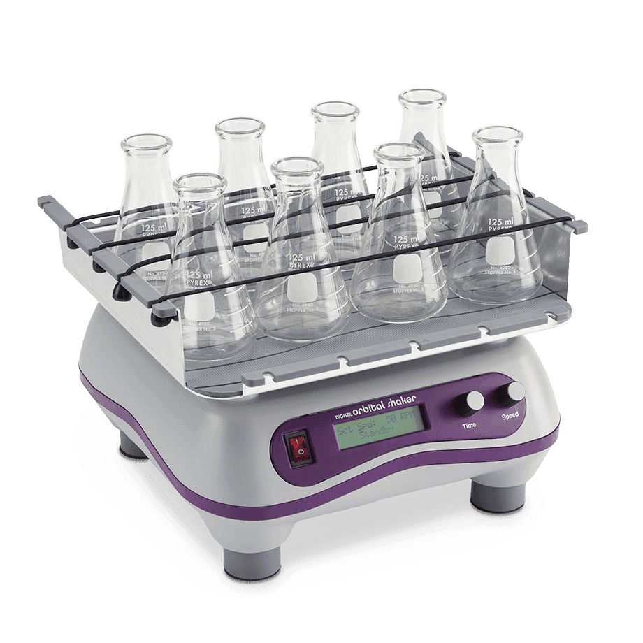 AGITADOR ORBITAL DIGITAL HEATHROW SCIENTIFIC 120460 DE PLÁSTICO ABS PLATAFORMA CON TAPETE ANTIDESLIZANTE - Mercalab