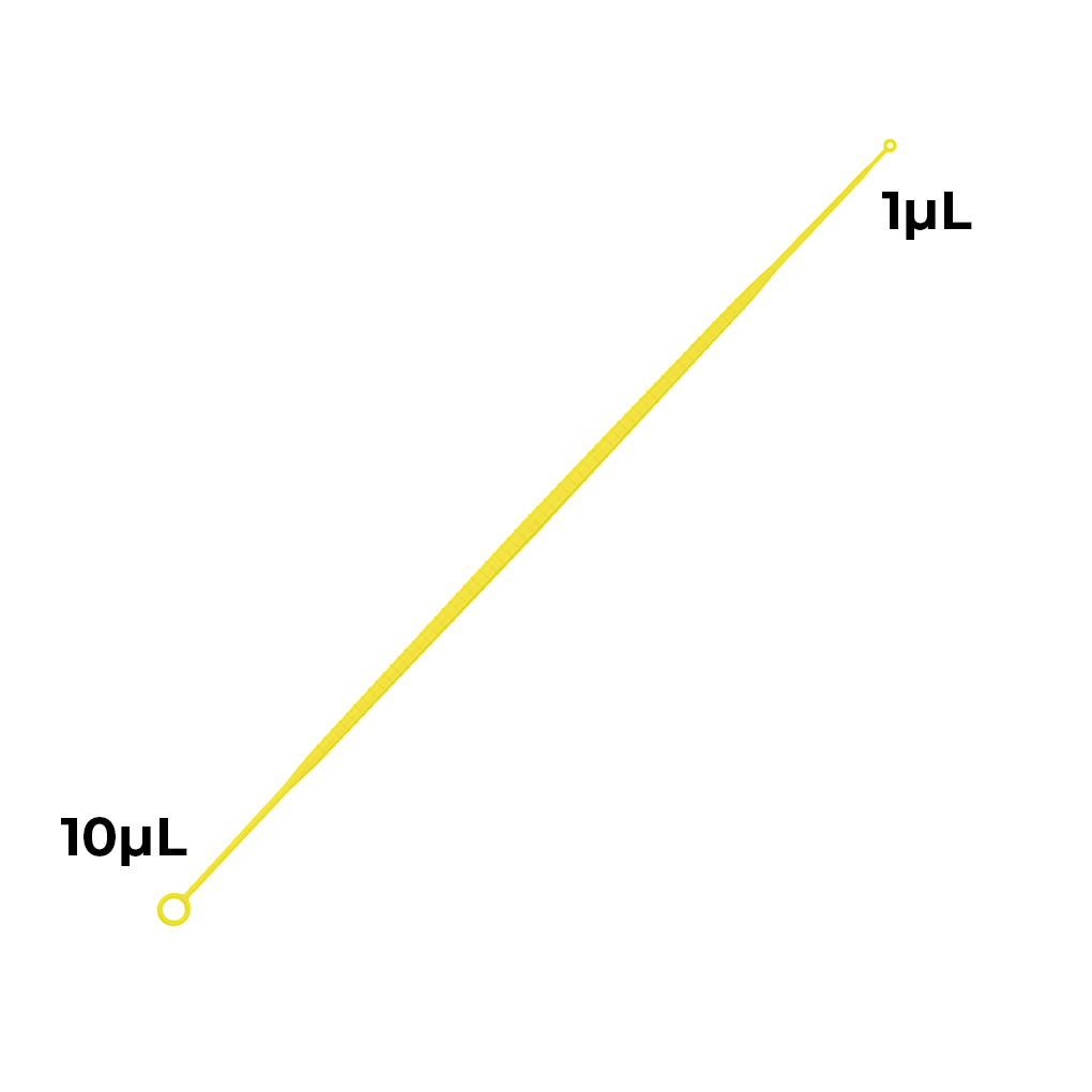 ASA BACTERIOLÓGICA DOBLE 1 UL Y 10 UL DE PLÁSTICO ESTÉRIL ESLAB