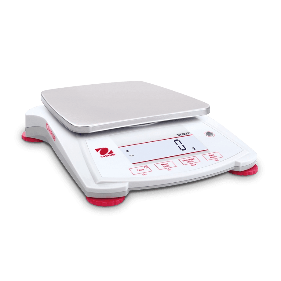 BALANZA DE PRECISIÓN OHAUS 30268910 SCOUT SPX2202 CAPACIDAD 2,200 G Y SENSIBILIDAD 0.01 G PORTÁTIL - Mercalab