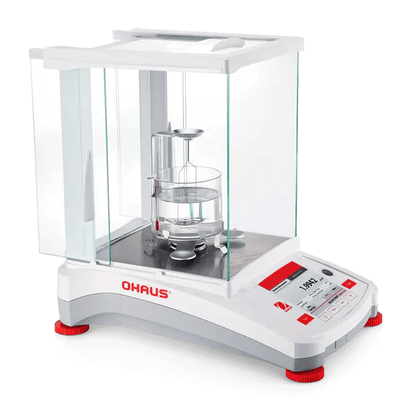 BALANZA ANALÍTICA OHAUS ADVENTURER AX224 CAPACIDAD 220 G Y SENSIBILIDAD 0.1 MG - Mercalab