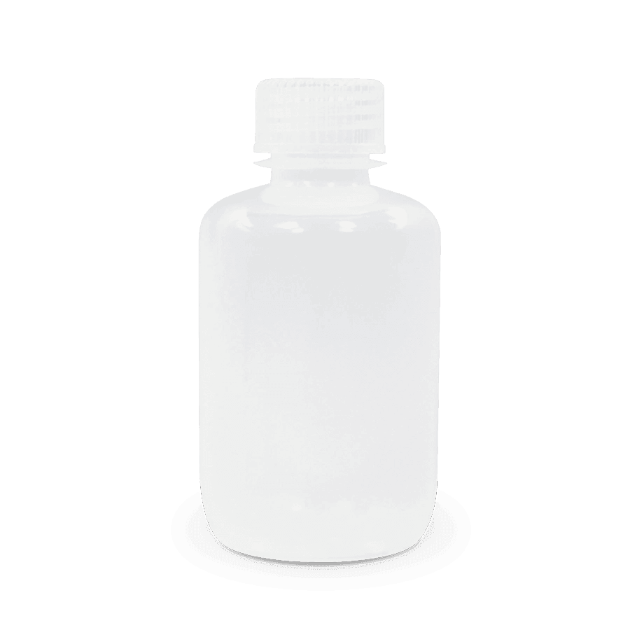 BOTELLA DE PLÁSTICO CON BOCA ANGOSTA POLYLAB DE POLIPROPILENO AUTOCLAVABLE Y TAPA CON SELLO HERMÉTICO - Mercalab