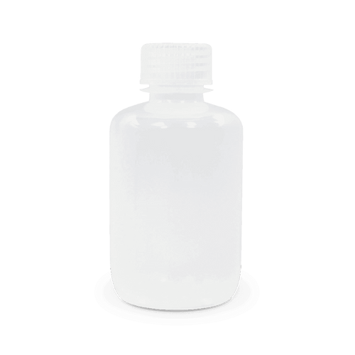 BOTELLA DE PLÁSTICO CON BOCA ANGOSTA POLYLAB DE POLIPROPILENO AUTOCLAVABLE Y TAPA CON SELLO HERMÉTICO - Mercalab