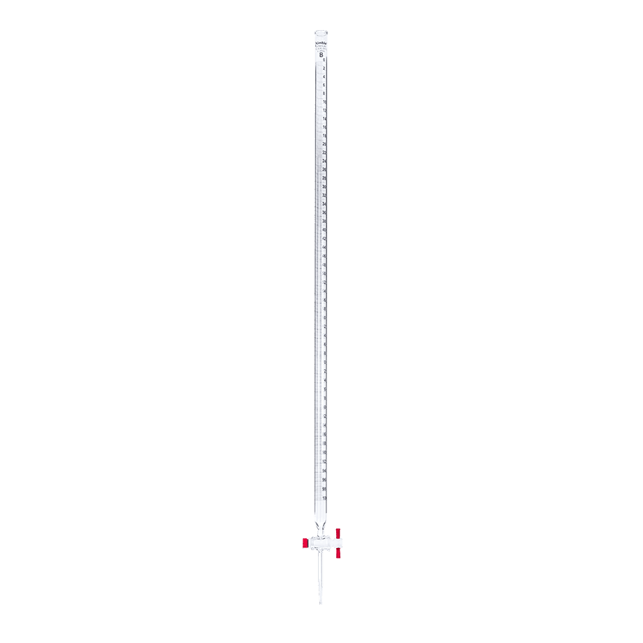 BURETA RECTA CLASE B KIMAX 17026F CON LLAVE DE TEFLÓN PARA USO GENERAL - Mercalab
