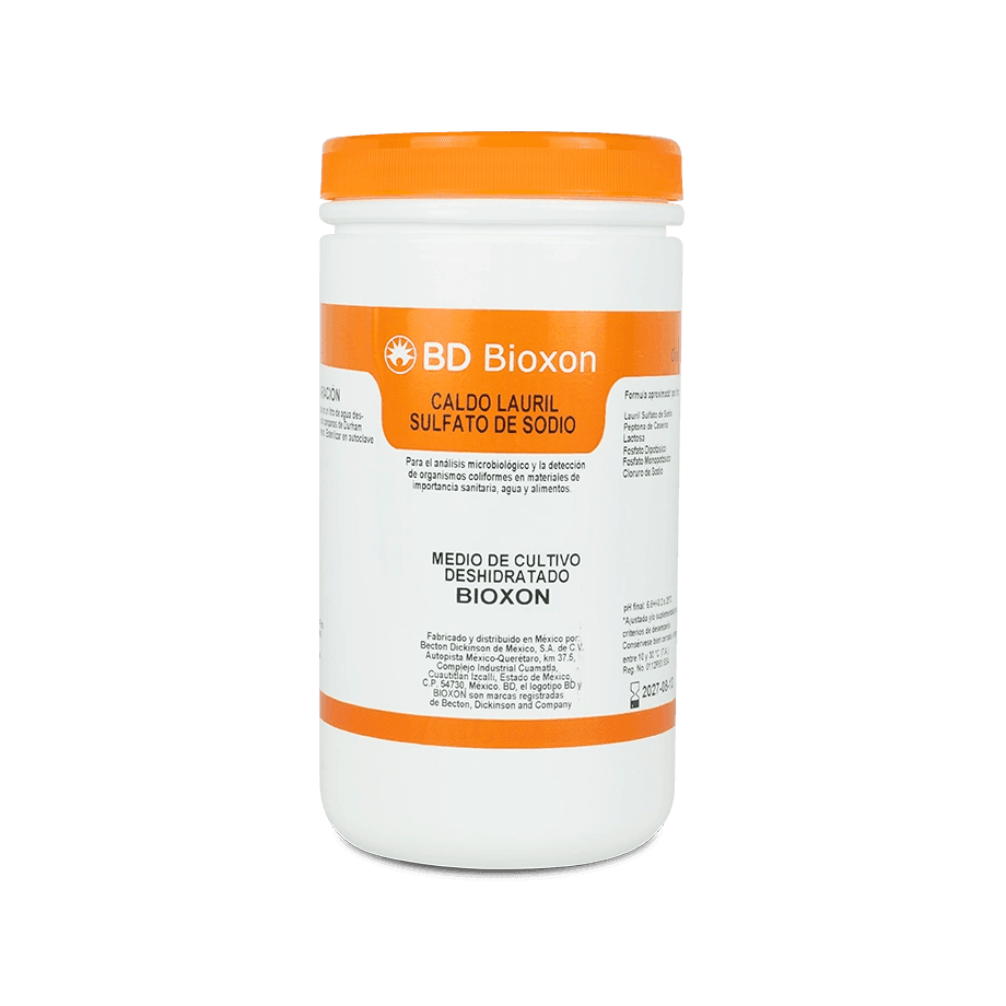 CALDO LAURIL SULFATO DE SODIO 450 G BD BIOXON 223800 - Mercalab