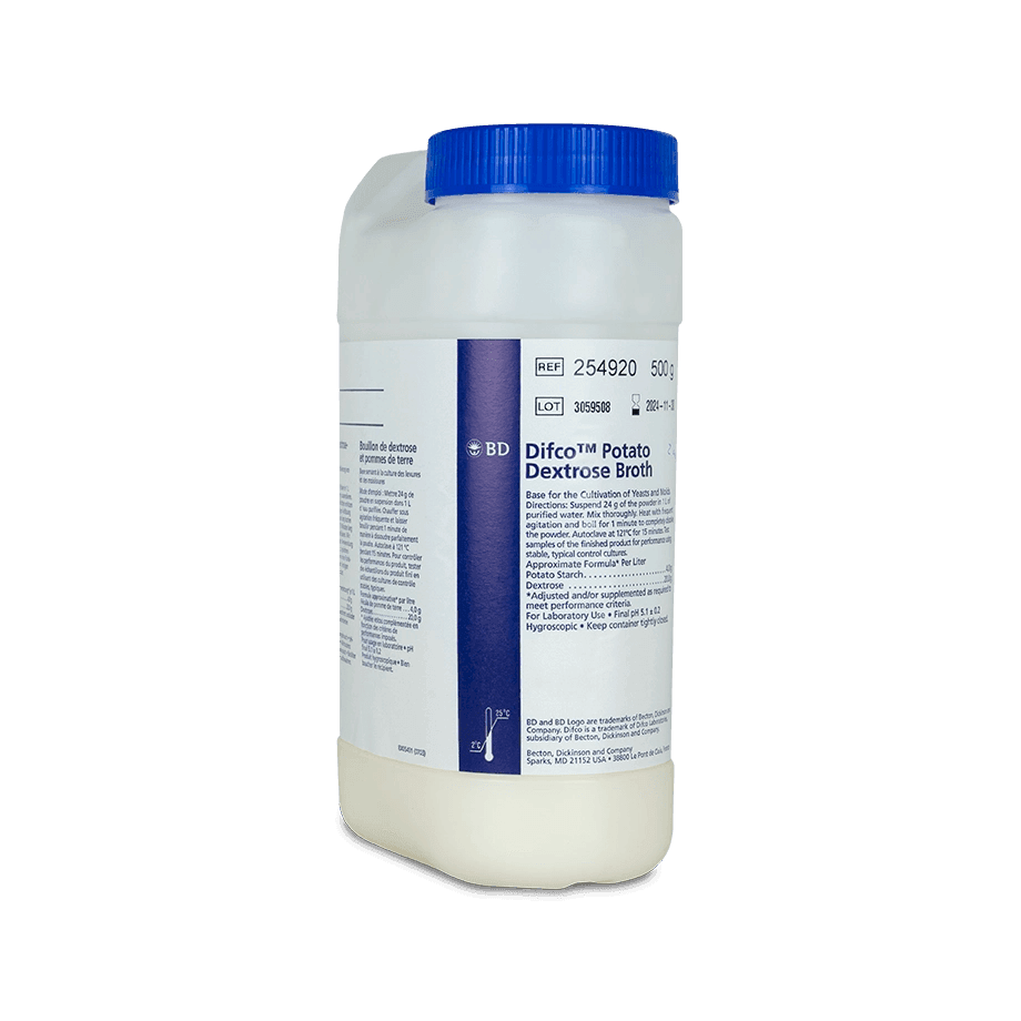 CALDO PAPA DEXTROSA 500 G BD DIFCO 254920 - Mercalab
