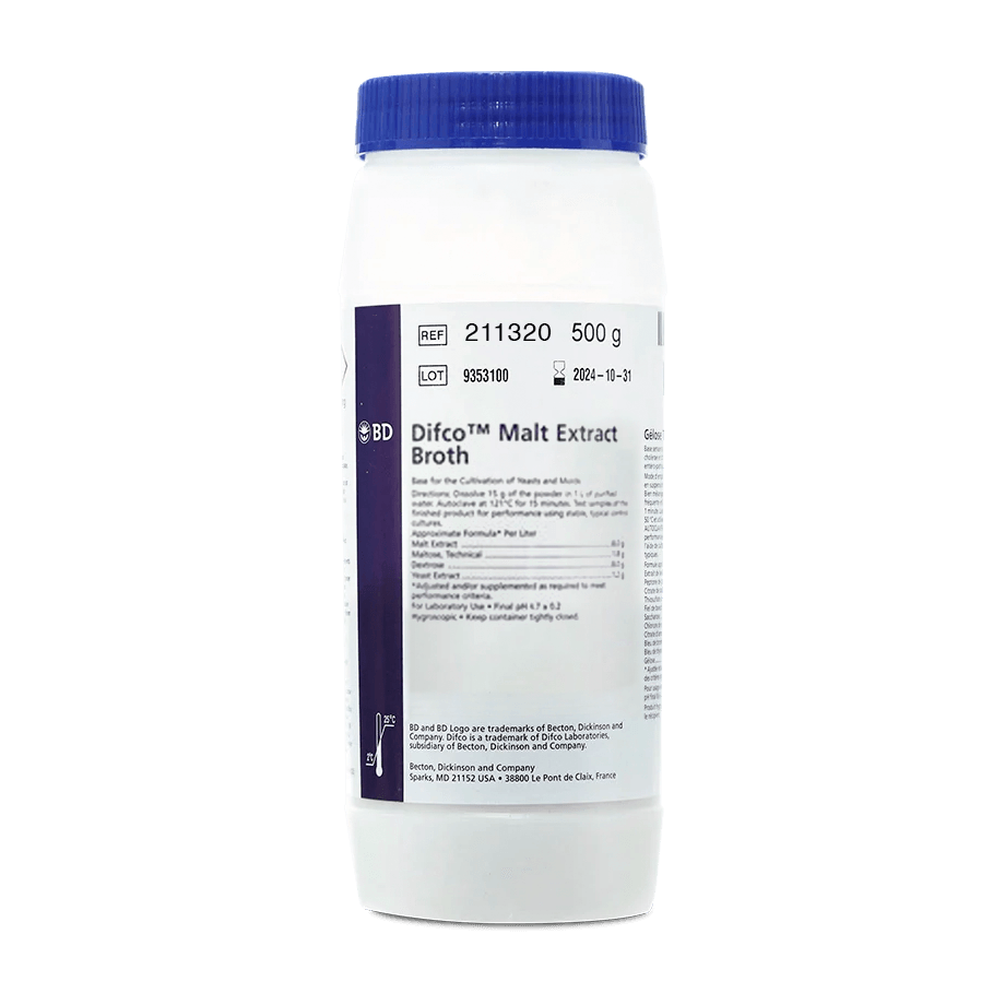 CALDO EXTRACTO DE MALTA 500 G BD DIFCO 211320 - Mercalab