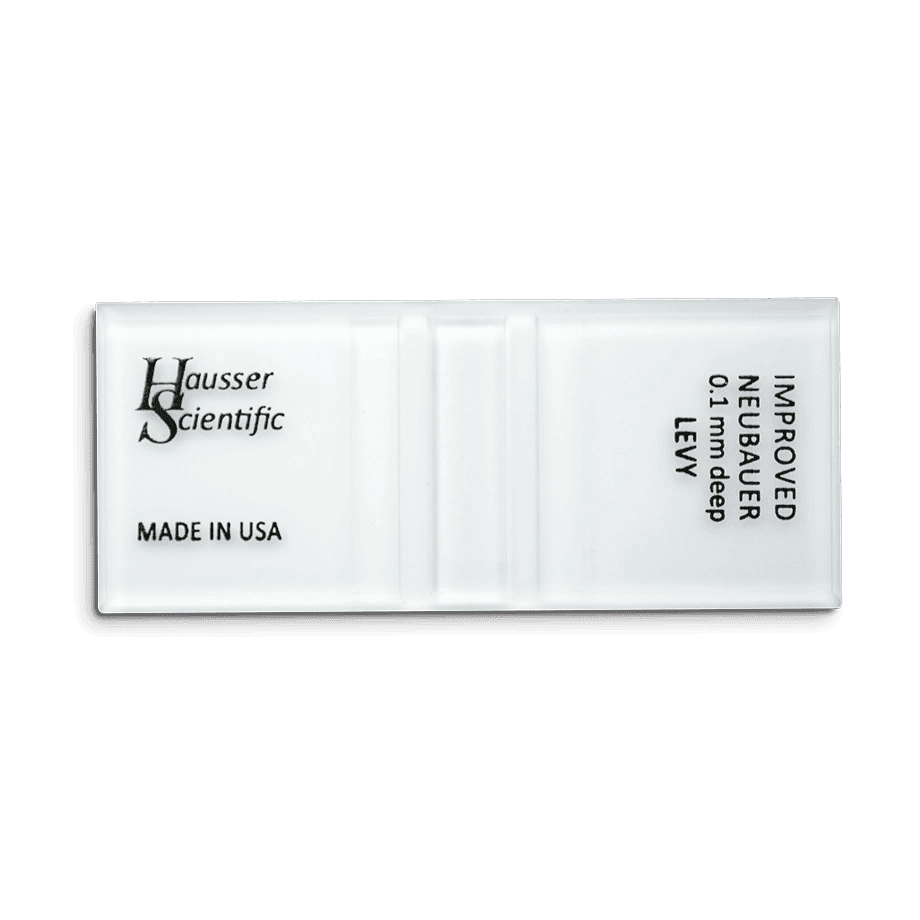 CÁMARA NEUBAUER HAUSSER SCIENTIFIC BL-0010/DO-0100 CON DOBLE RAYADO - Mercalab