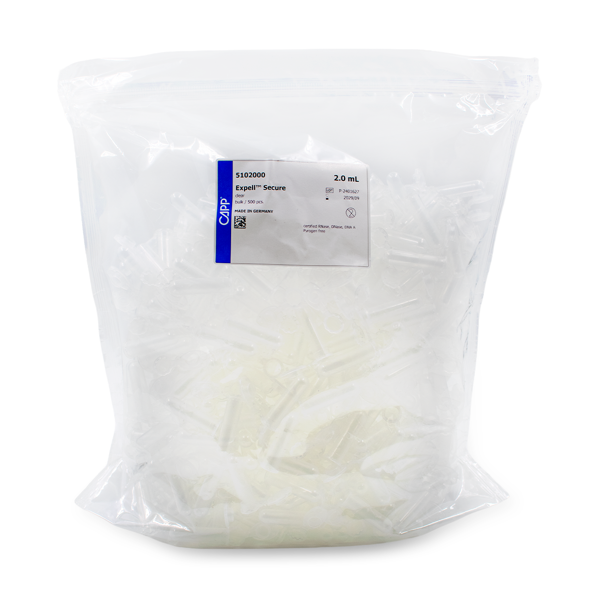 MICROTUBOS PARA CENTRÍFUGA EXPELL CAPP