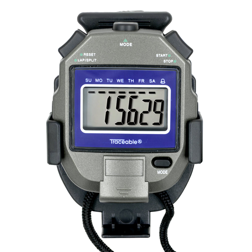 CRONÓMETRO DIGITAL PARA LABORATORIO E INDUSTRIA CON PANTALLA JUMBO CERTIFICADO TRACEABLE 1051CC