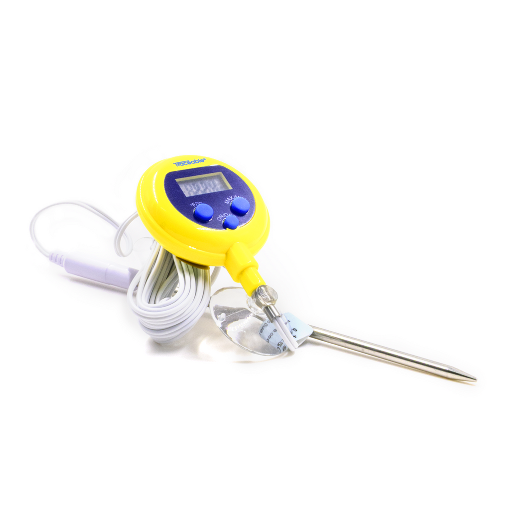 TERMÓMETRO DIGITAL CON SONDA DE VÁSTAGO RESISTENTE AL AGUA CERTIFICADO TRACEABLE 4039CC