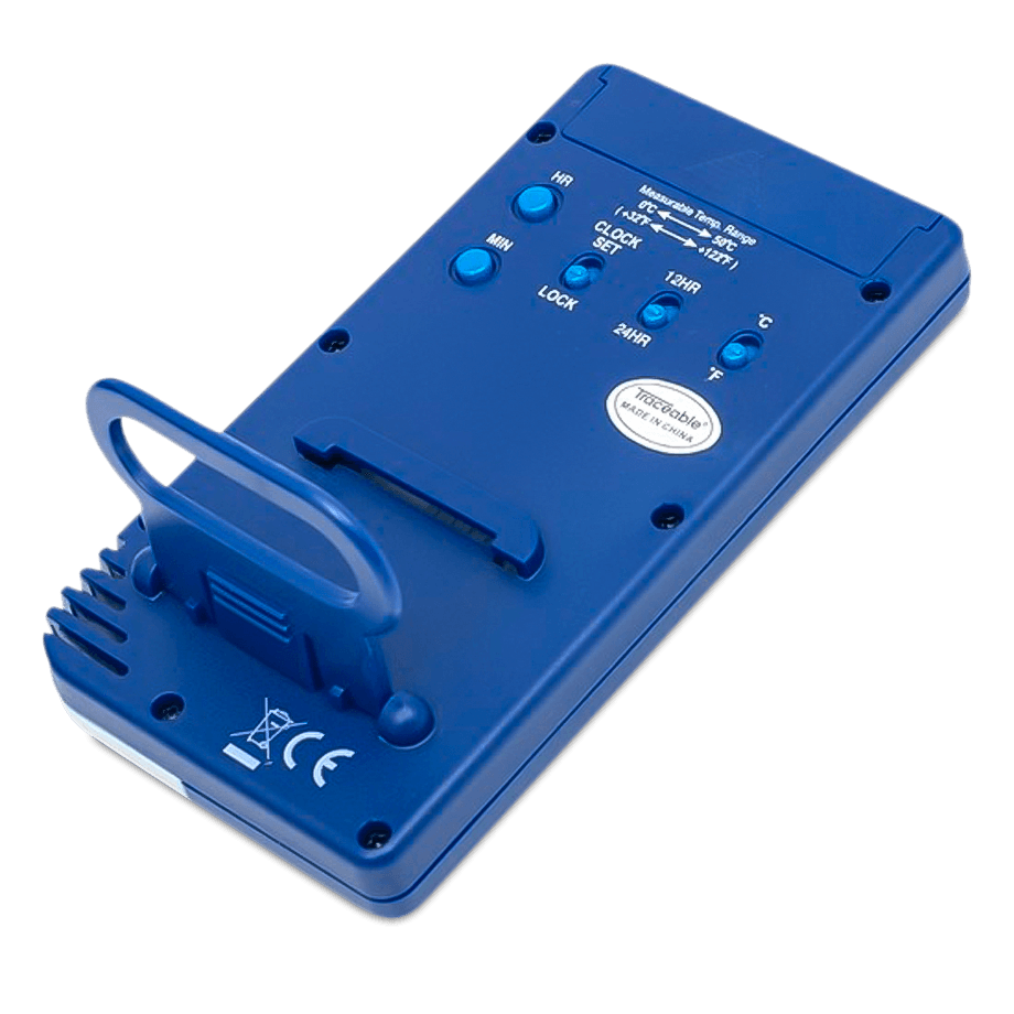 HIGRÓMETRO CON TERMÓMETRO (TERMOHIGRÓMETRO) DIGITAL CON CERTIFICADO TRAZABLE A NIST TRACEABLE CC4040 - Mercalab