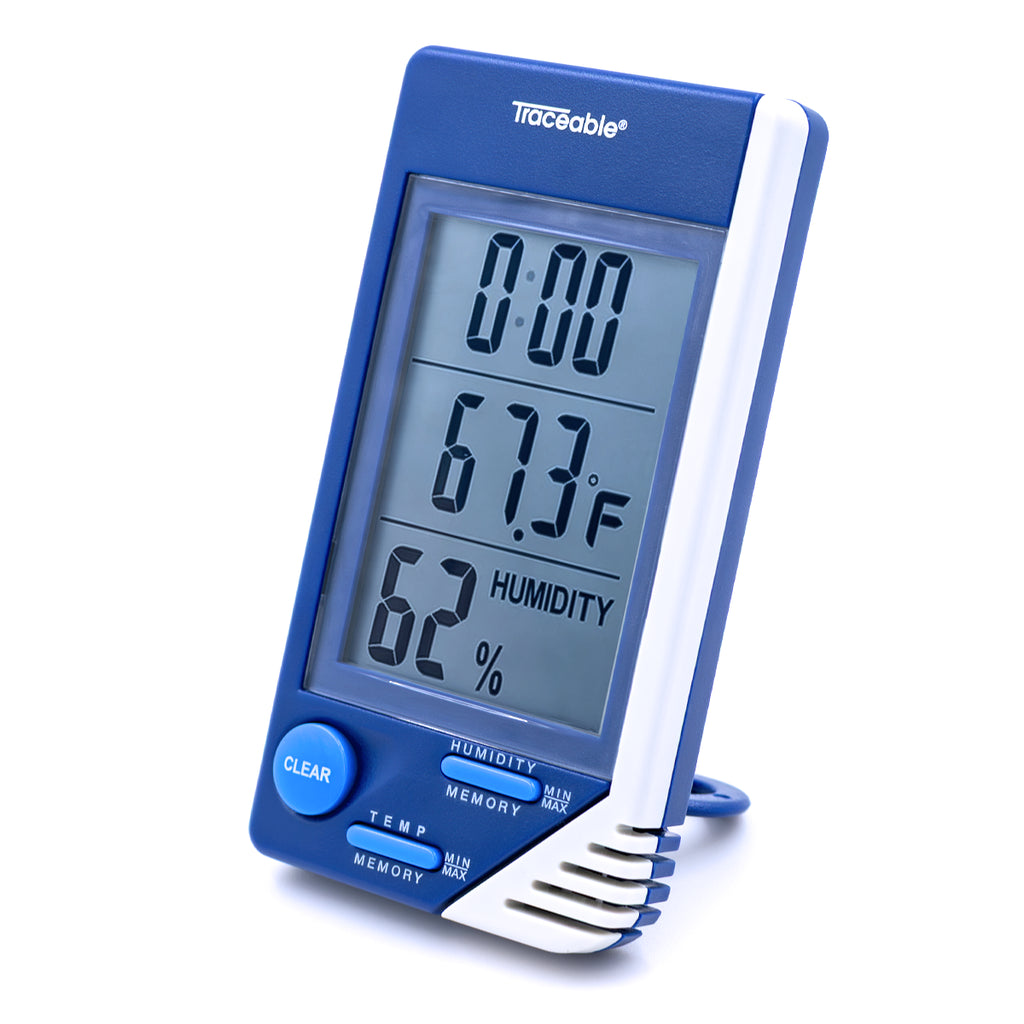 TERMOHIGRÓMETRO DIGITAL CERTIFICADO PARA FARMACIA, LABORATORIO Y ALMACENES TRACEABLE 4040CC