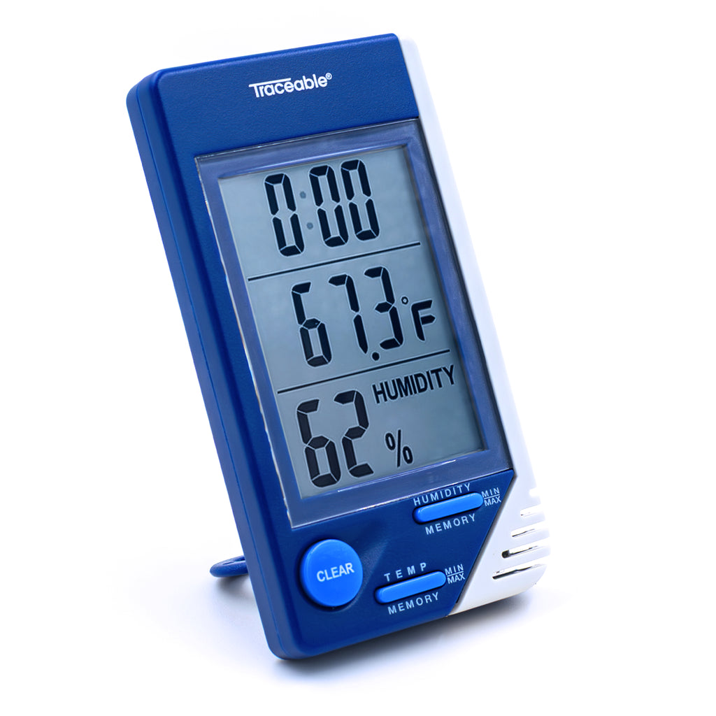 TERMOHIGRÓMETRO DIGITAL CERTIFICADO PARA FARMACIA, LABORATORIO Y ALMACENES TRACEABLE 4040CC