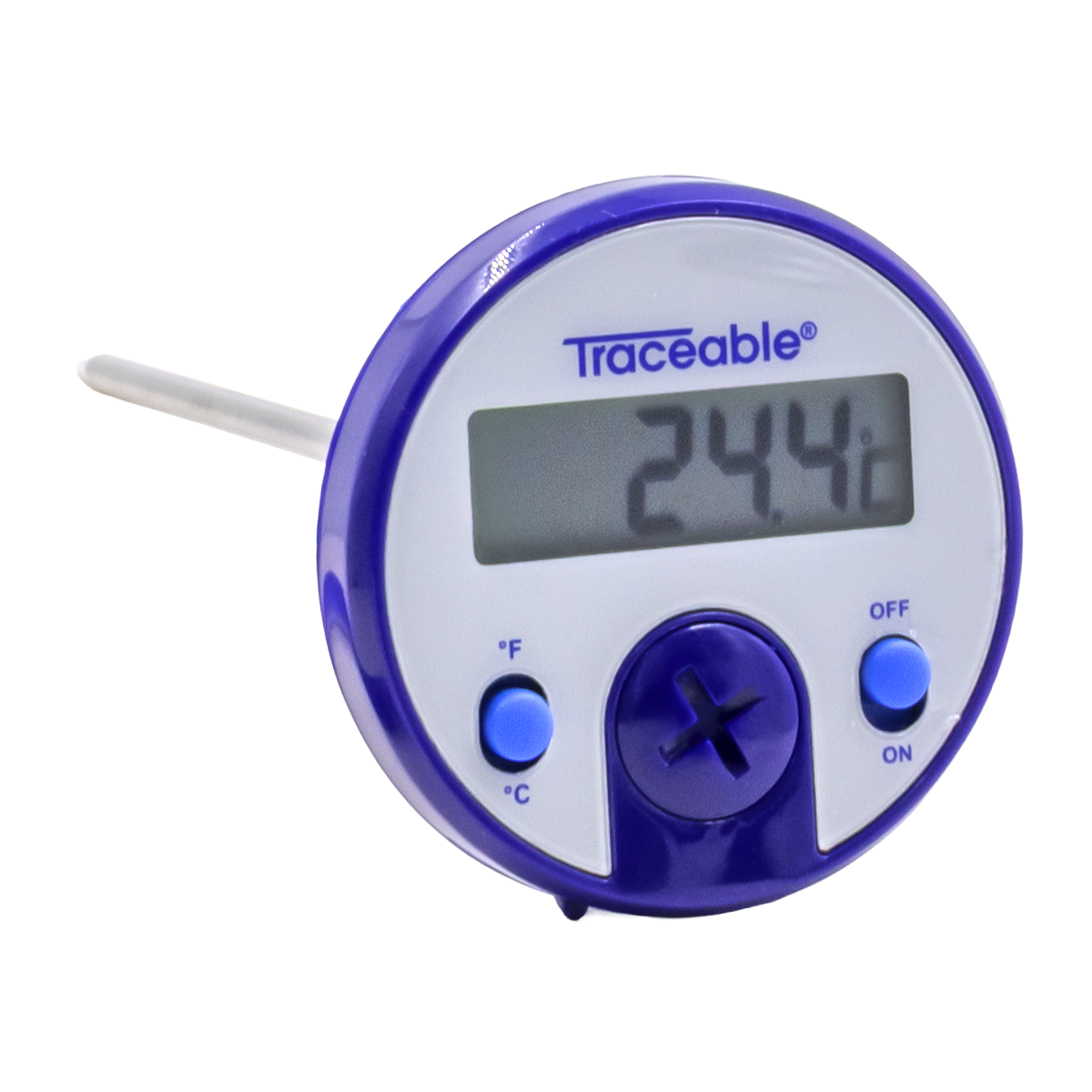 TERMÓMETRO DE VÁSTAGO DIGITAL CON PANTALLA JUMBO CERTIFICADO TRACEABLE 4049CC