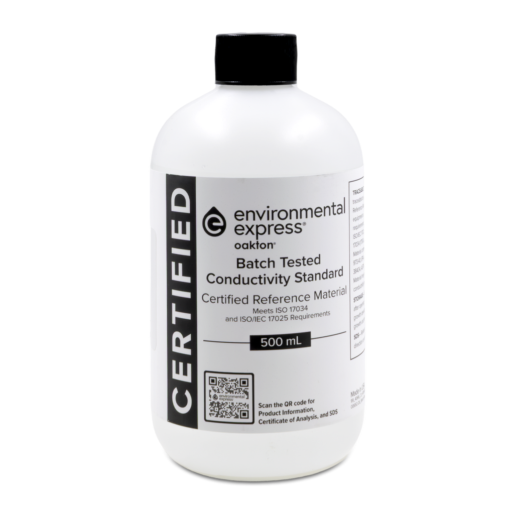 ESTÁNDARES DE CONDUCTIVIDAD DE REFERENCIA CERTIFICADOS TRACEABLE